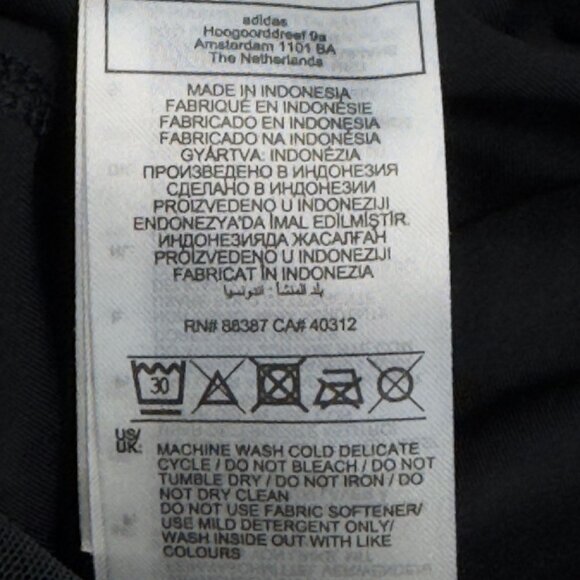 Adidas Womens Black Cycling Tights Padded Seat Compression Shorts Size 2X NEW - Picture 14 of 16